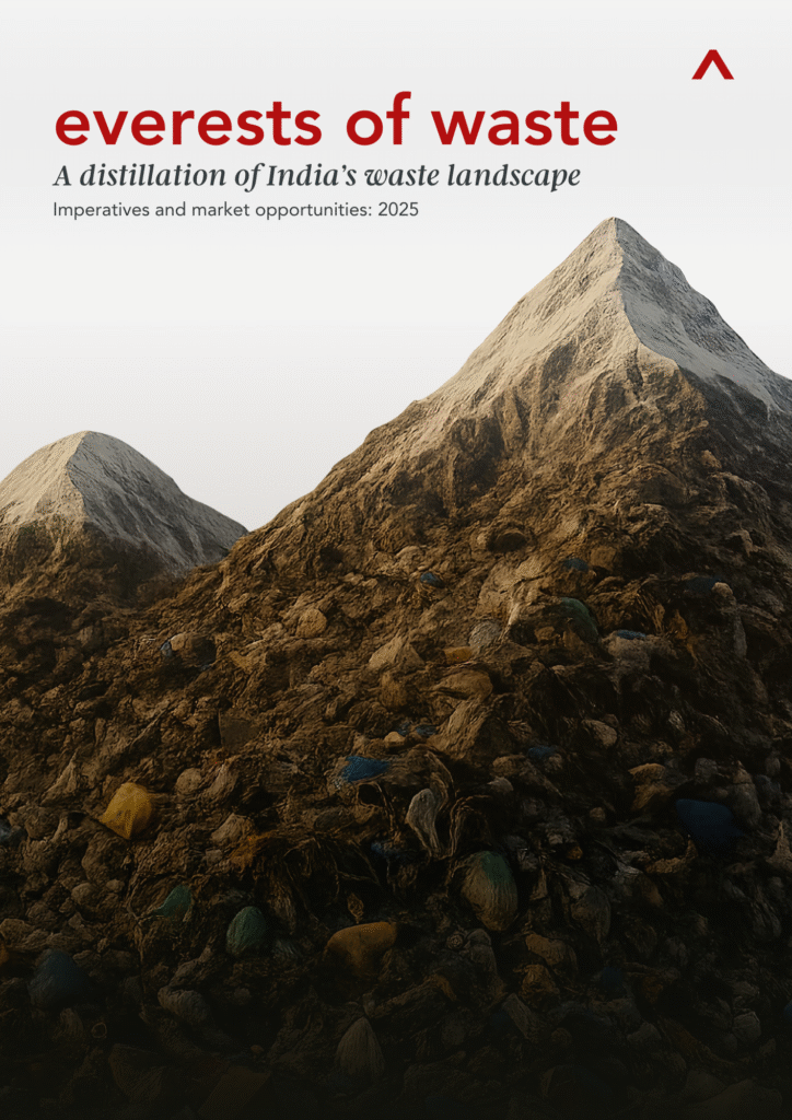 Cover picture of everest of waste report